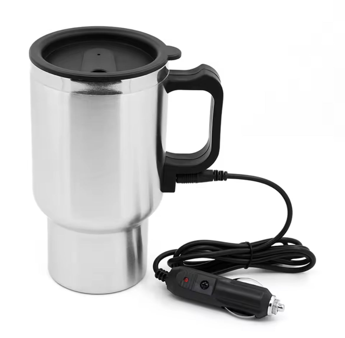 Electric heated coffee cup