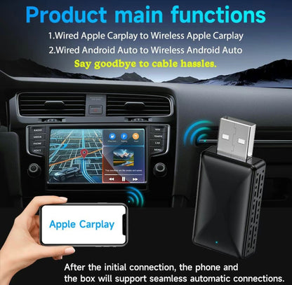 Wireless CarPlay adapter
